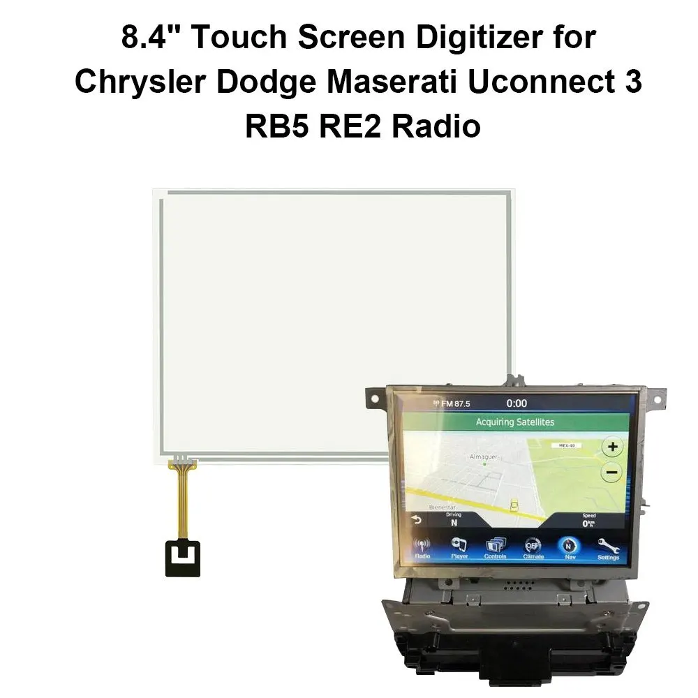 محول رقمي لشاشة اللمس مقاس 8.4 بوصة لراديو كرايسلر دودج مازيراتي RB5 RE2 #1