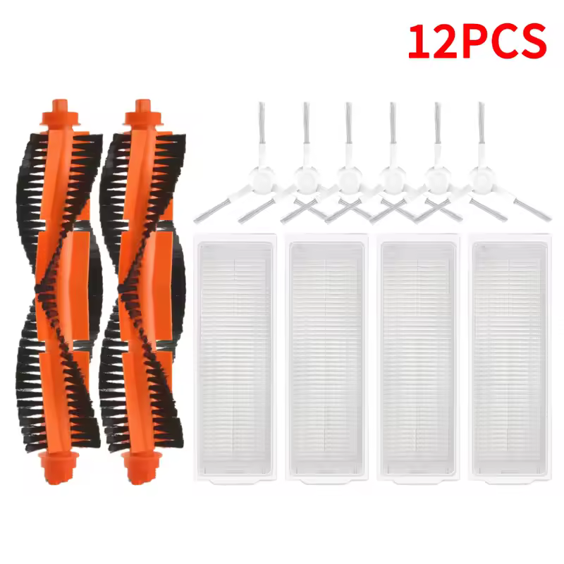 For Xiaomi Robot Vacuum S10 S12 T12 B106GL/ Mop 2S XMSTJQR2S / 3C B106CN Parts Accessories Main Side Brush Filter Mop - Image 15