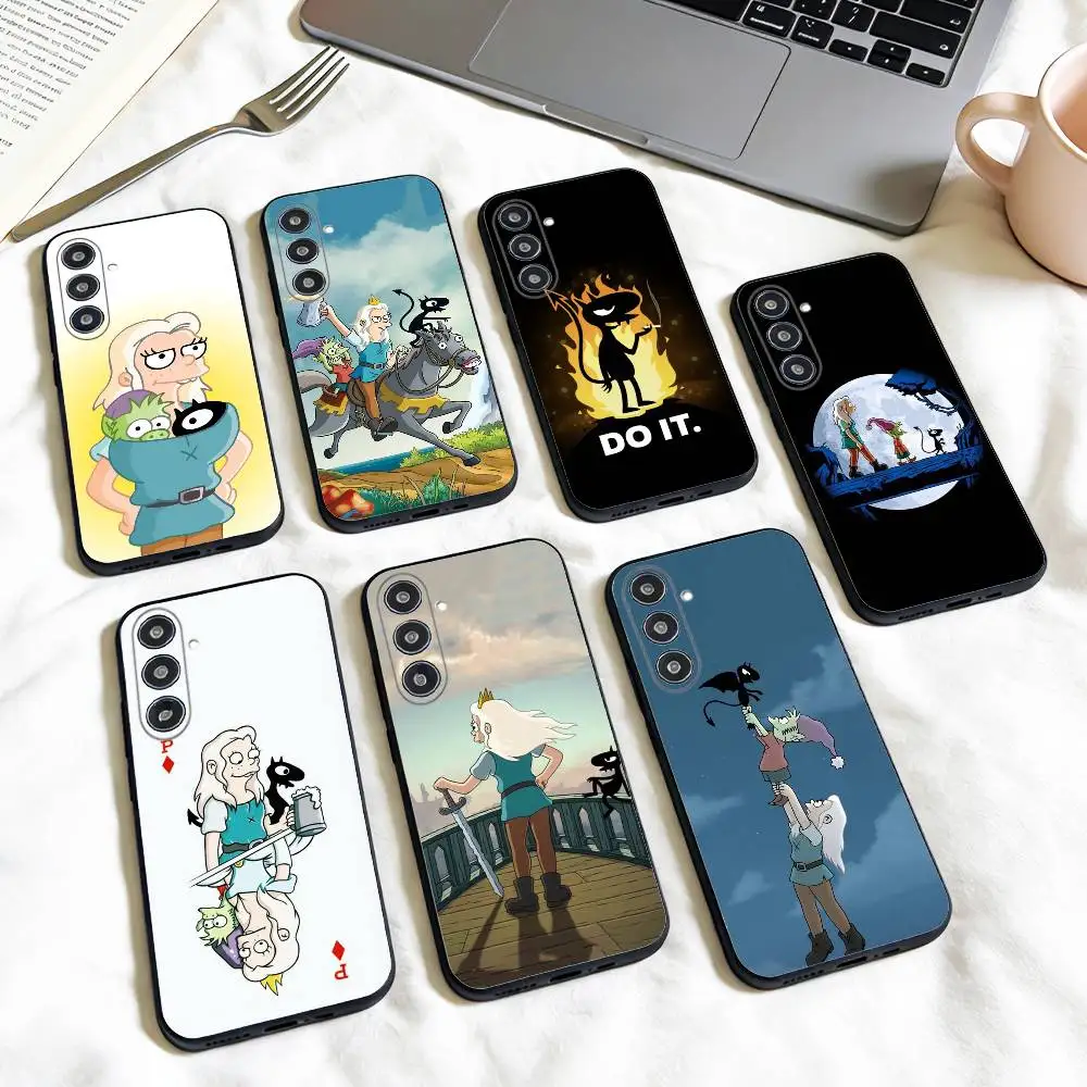 

Fantasy D-Disenchantment phone Case For Samsung Galaxy A73,A72,A71,A70,A53,A52,A51,Others Soft Black Shell