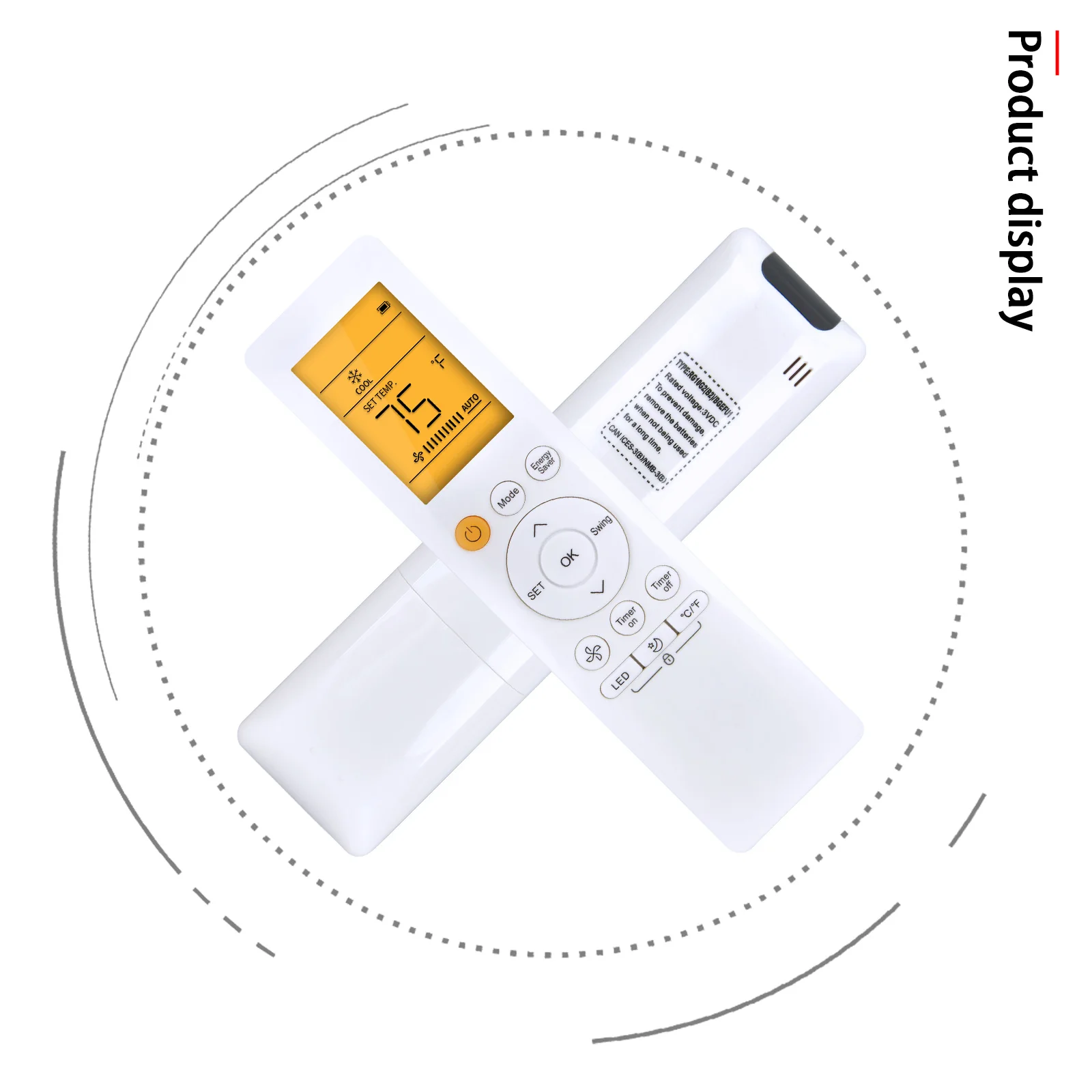 Новый пульт дистанционного управления RG10G2(B2)/BGEFU1 для кондиционера Midea