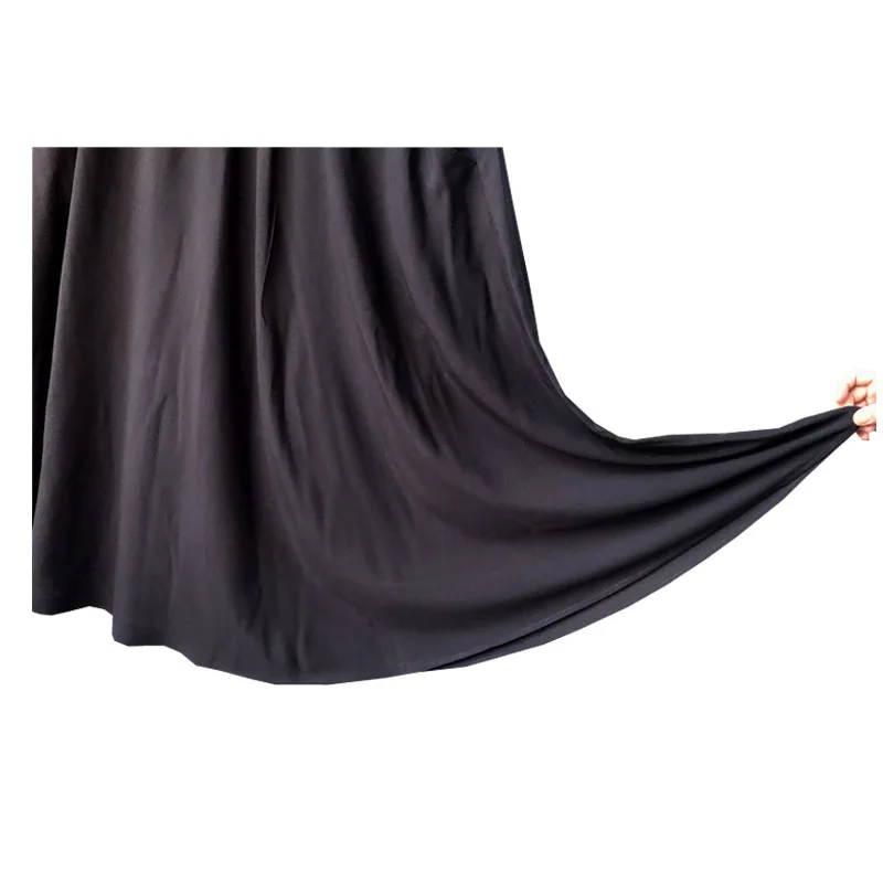 Cotton Silk Summer Women Skirt Elastic Waist Large Swing Apron Flowing Holiday Wind Beach Leisure Women's Clothes