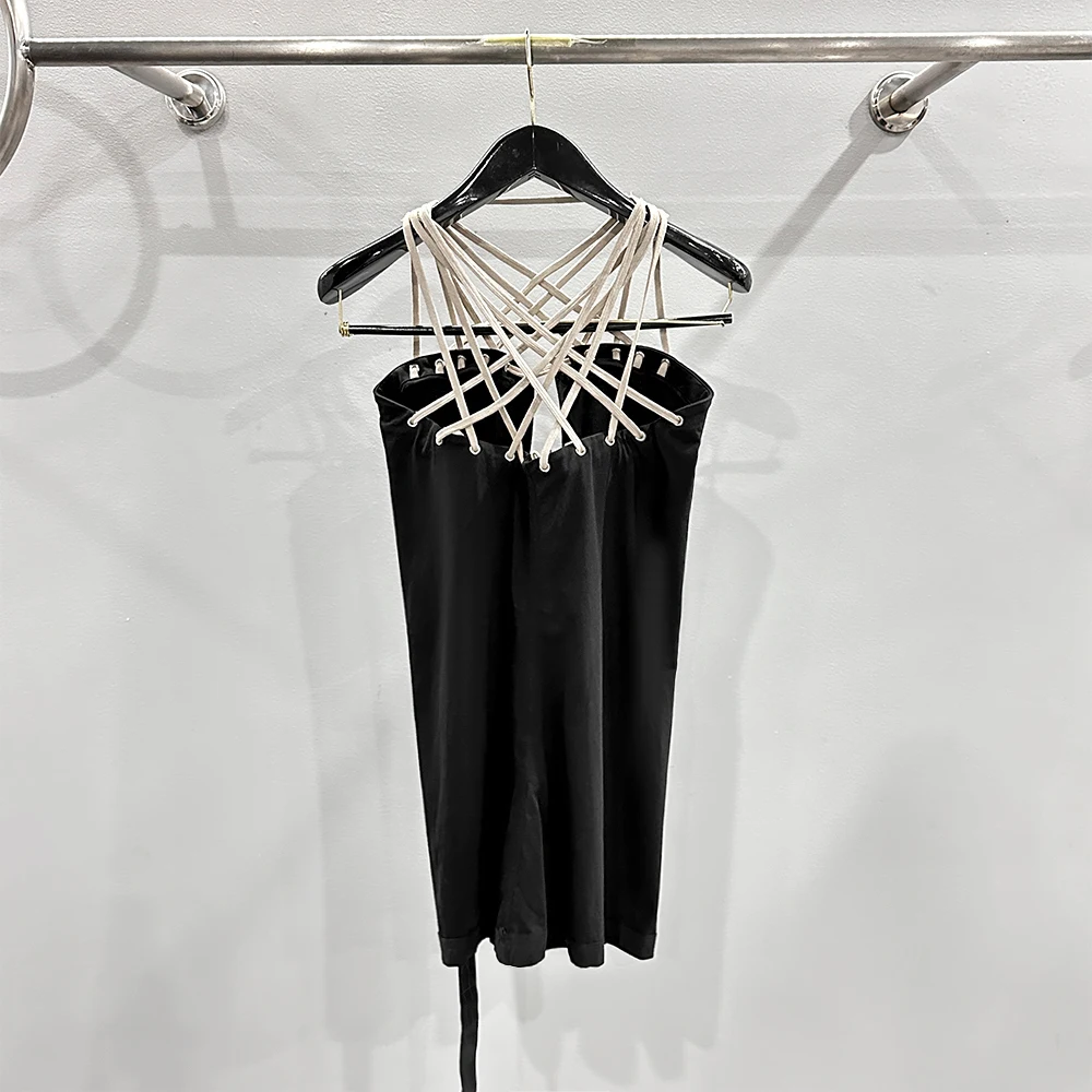 Women Cotton Dress Gothic High Street Bottoming Shirts Clothing Summer Black Women Coats Shirt