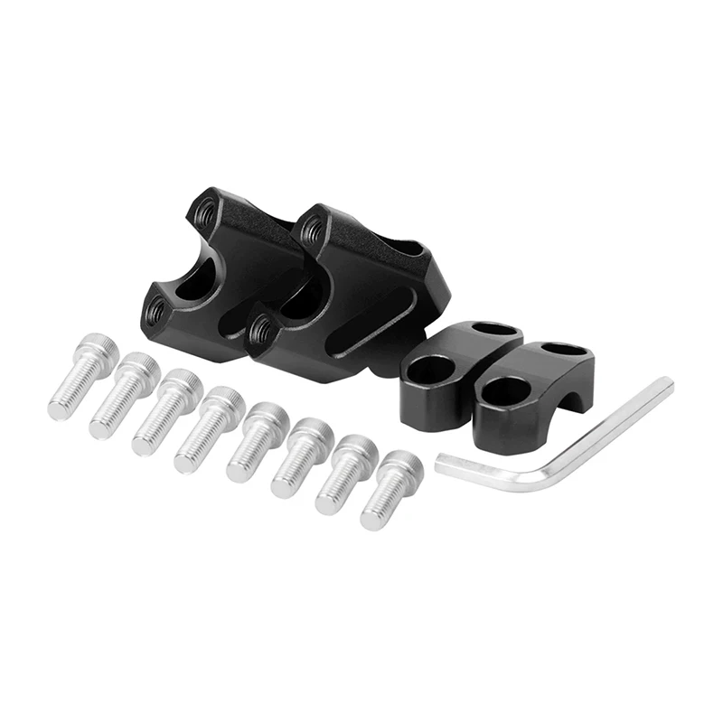 

28mm universal covered modified dragon head motorcycle handle with rear height added, handle height increased base