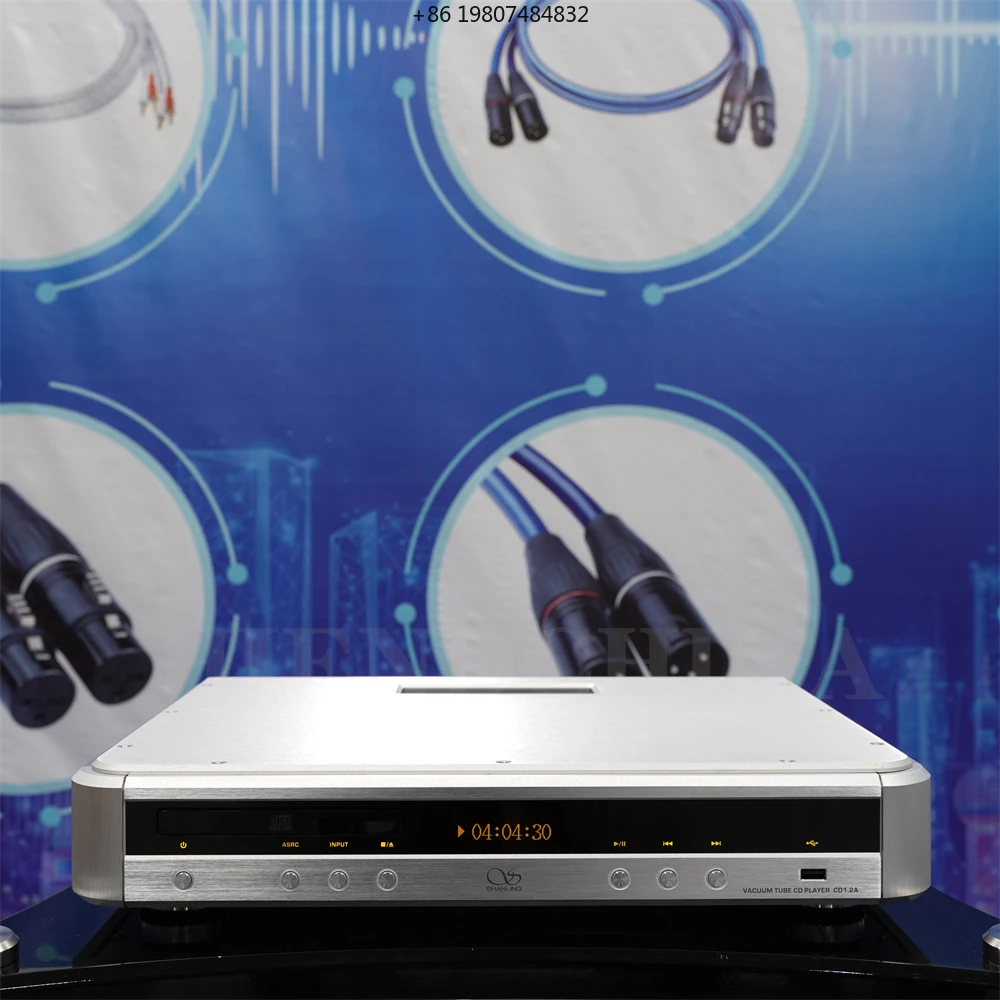 Aliexpress Hi-end CD Player Vacuum Tube PC HiFi 24bit/192kHz USB DAC PCM1796 DAC Audiophile CD Player