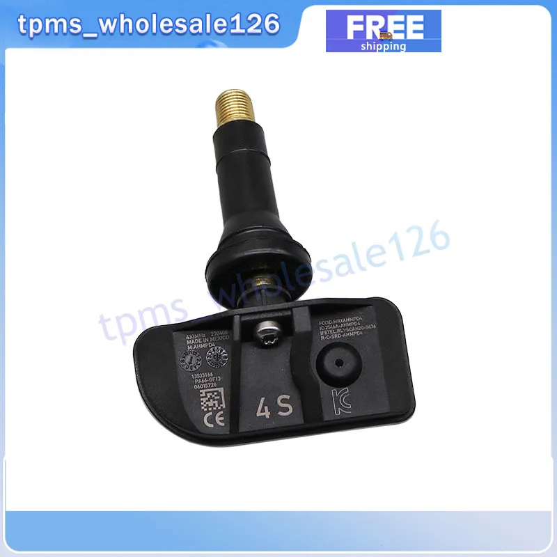 4PCS Tire Pressure Monitoring Sensor 13533166 For 2021 GMC Yukon Cadillac Escalade ESV Chevy Tahoe Suburban TPMS 433MHZ 13542523