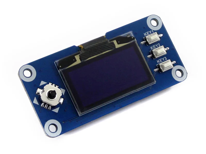 Waveshare 1.3inch OLED display HAT for Raspberry Pi Zero, 128x64 pixels with embedded controller SPI / I2C interface