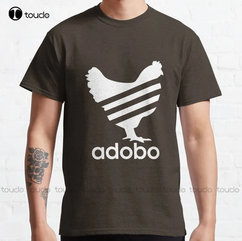 New Funny Chicken Adobo Filipino Pinoy Philippines T-Shirt Classic T-Shirt Cotton Tee Shirt S-3Xl Anime Shirts For Men Tee Shirt