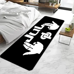 Rapper JuL C'est Pas Des Lol Door Mat Entrance Non-slip Washable Kitchen Carpet Living Room Hallway Rugs Door Mats Bathroom Bath