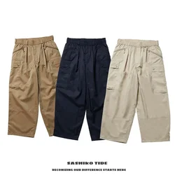 Original PIER39 Japanese Outdoor Functional Waterproof CITY BOY Loose Side Pocket Men's Three-color Optional Casual Pants