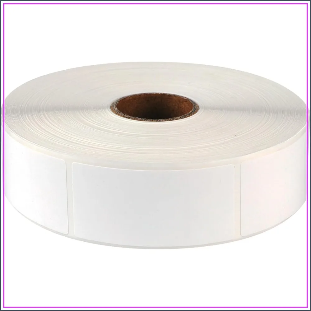 

1000 Pcs Blank Removable Freezer Labels, Water Oil Resistant for Food Containers Jars Pantry Organization (Each 1x2 Inch)