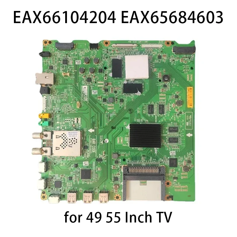 

Motherboard EAX66104204(1.0) EAX65684603(1.4) EAX66104204 EAX65684603 for 55UC970V 55UB850V 49UB8500 55UB8500 55UB850T TV