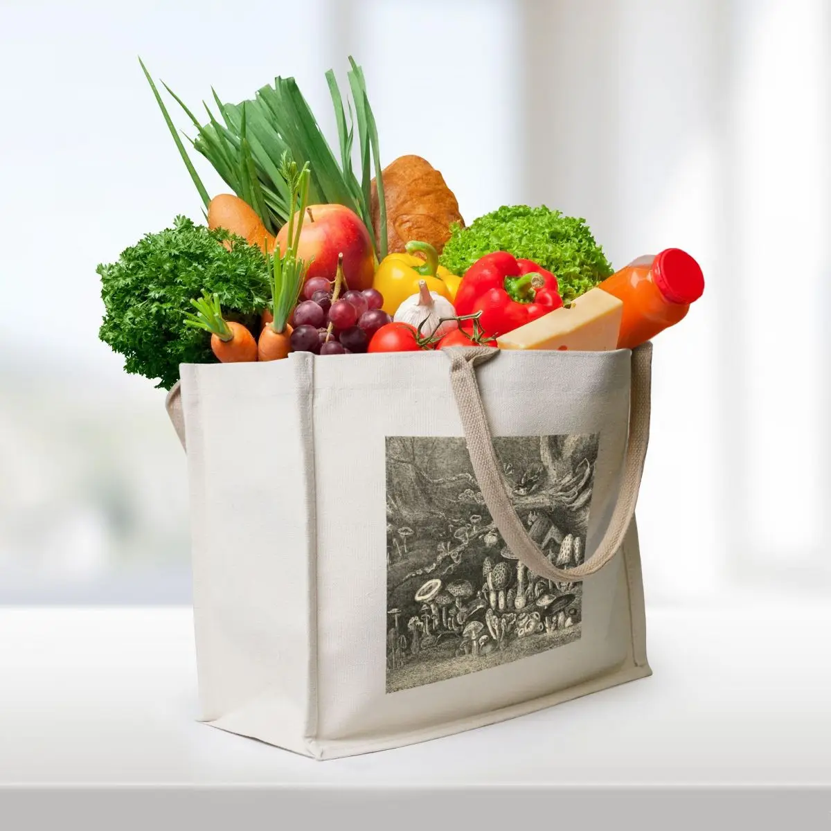 Mushrooms And Toadstools Tote Bag Candy bags bags luxury women tote bag women tote bags aesthetic