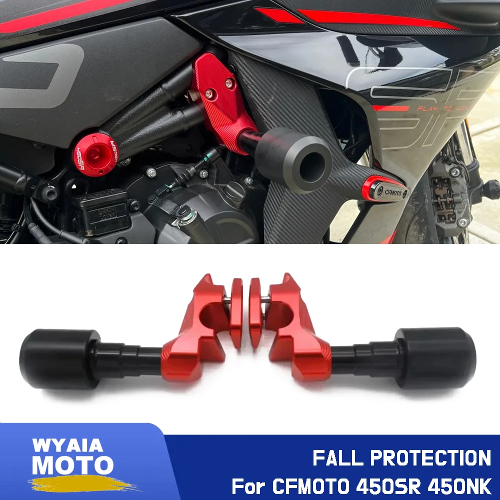 

450NK Motorcycle Accessories Engine Fall Protection Block Protector Guard For CFMOTO 450 NK NK450 2022 2023