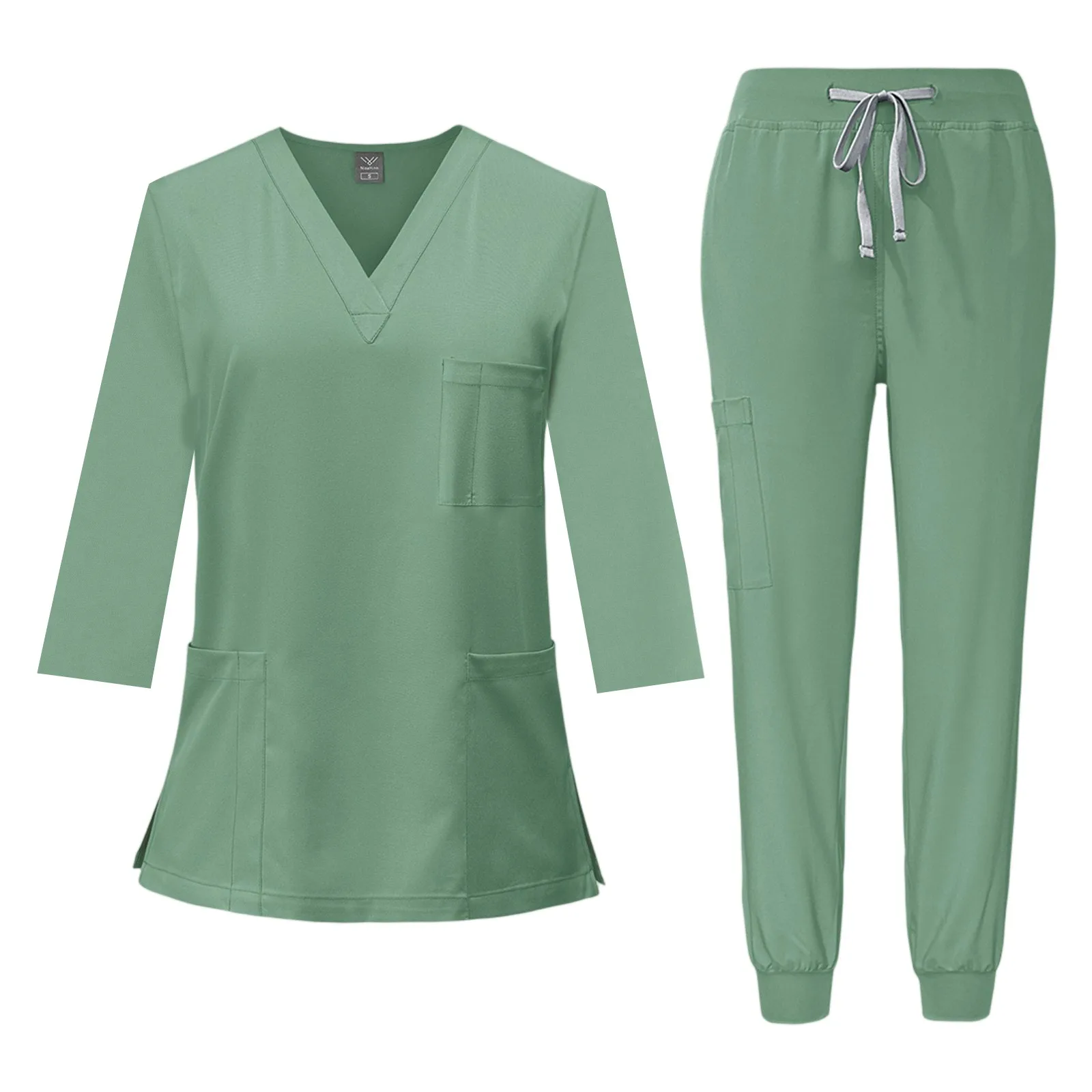 

Operating Room Surgical Workwear Nurse Scrubs Sets Nursing Elastic Pants Spa Top Pants Supplies Nurse Suit Workwear