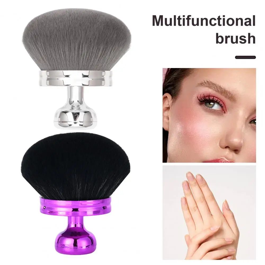 Mushroom Makeup Brush Multi-purpose Self Tanner Applicator Brush Synthetic Loose Powder Blush Face Body Cosmetic Brush