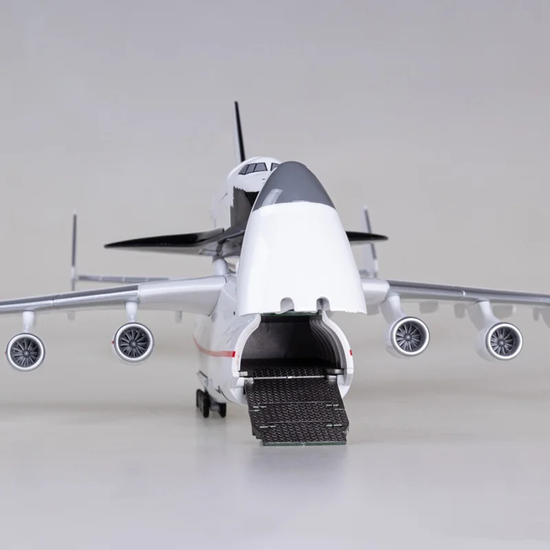 42CM Scale Model Aircraft Antonov AN-225 Space Shuttle Blizzard Transport Resin Model Diecast airplanes decoration Diecast Gift