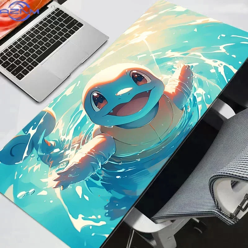 Pokemon Pikachu Gengar Mouse Pad Anime Carpe Large PC Gamer Computer Mausepad Varmilo Keyboard Gaming Accessories Desk Mat rug
