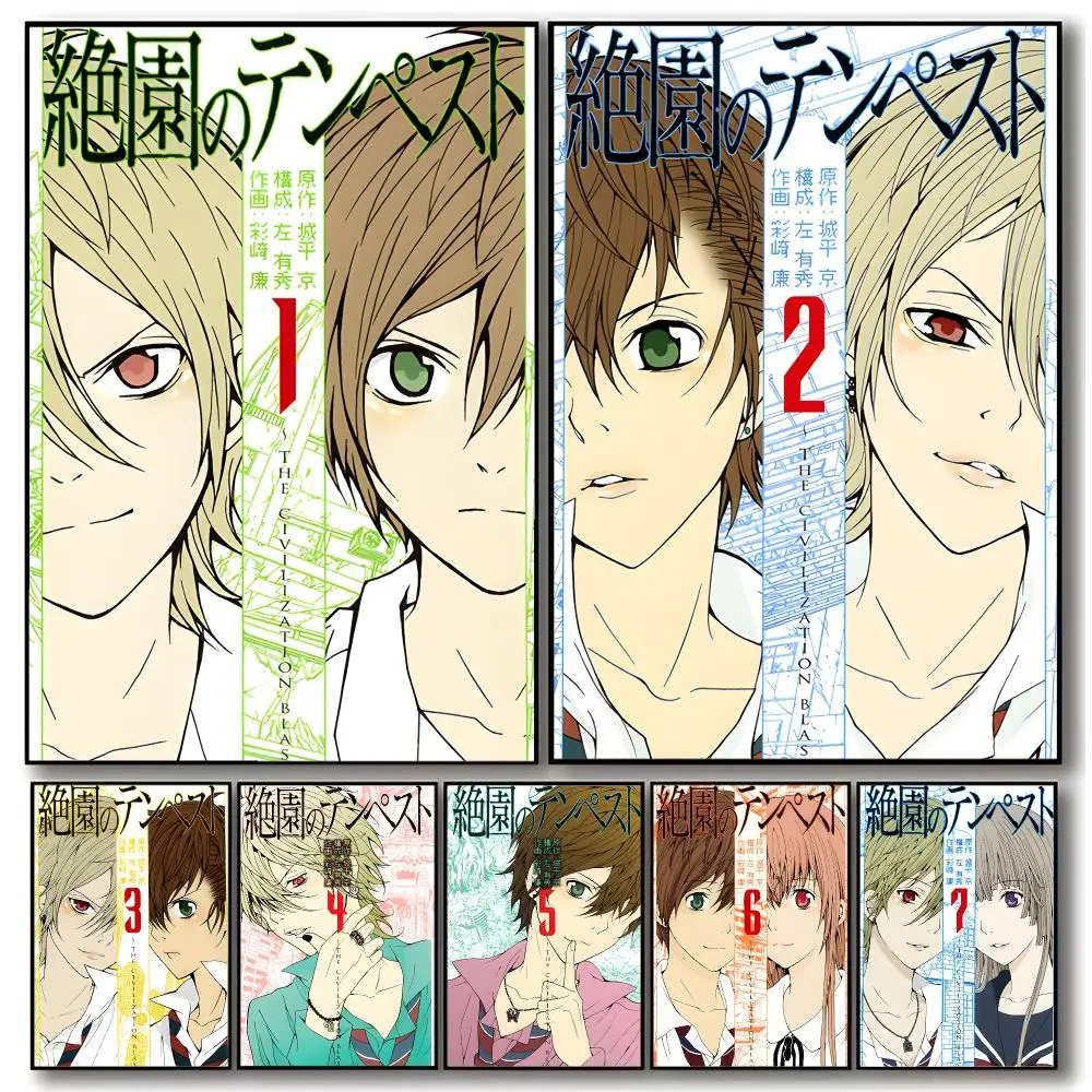 Action Anime B-blast of Tempest Poster Trendy Aesthetic Wall Art Poster for Dorm Room Bedroom Decor