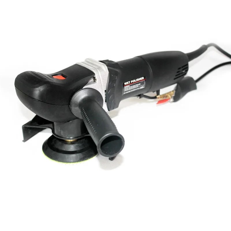 Electric Variable Speed Wet Stone Polisher Grinder for Marble Granite Concrete 900W 110V 220V 4500RPM Central Water Feed 5in M14