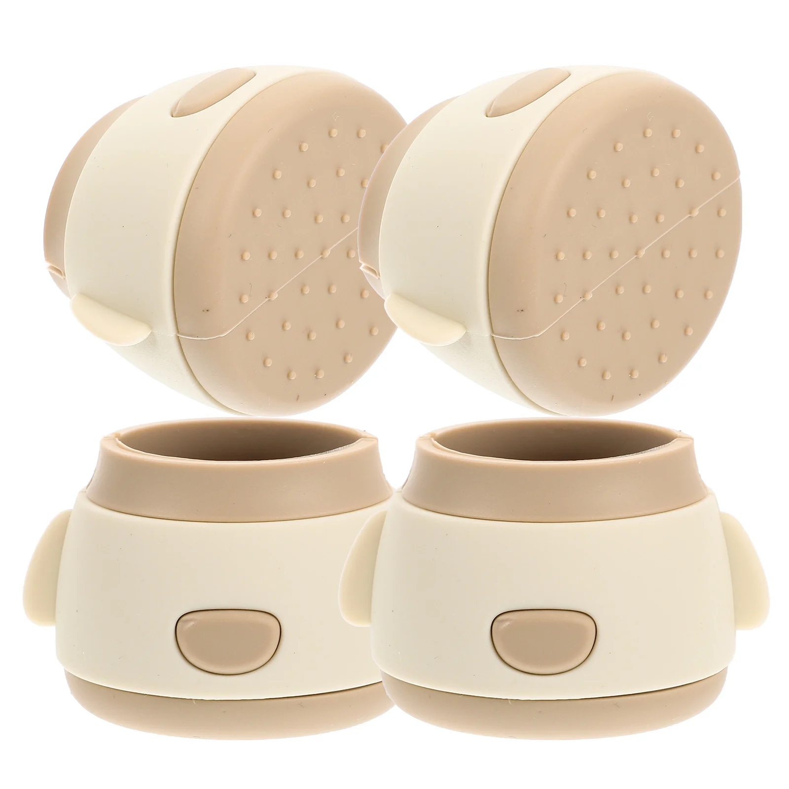 

4Pcs Silicone Chair Leg Protectors Table Feet Pads Anti-Slip Waterproof Floor Covers Scratch Resistant Table Leg Protector