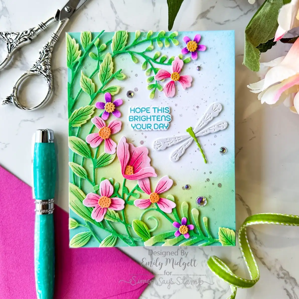 Leafdance Flowers and Frame Wafer Dies Metal Cutting Dies Stamps July 2026 New for DIY Greet Cards Scrapbook Handmade Decorative view 4