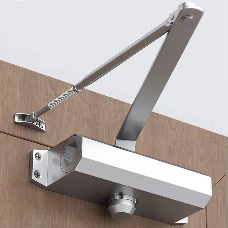 Automatic Door Closer Security System 25KG To 85KG Adjustable Speed Door Closing Equipment Mute Soft Closing Door Hardware