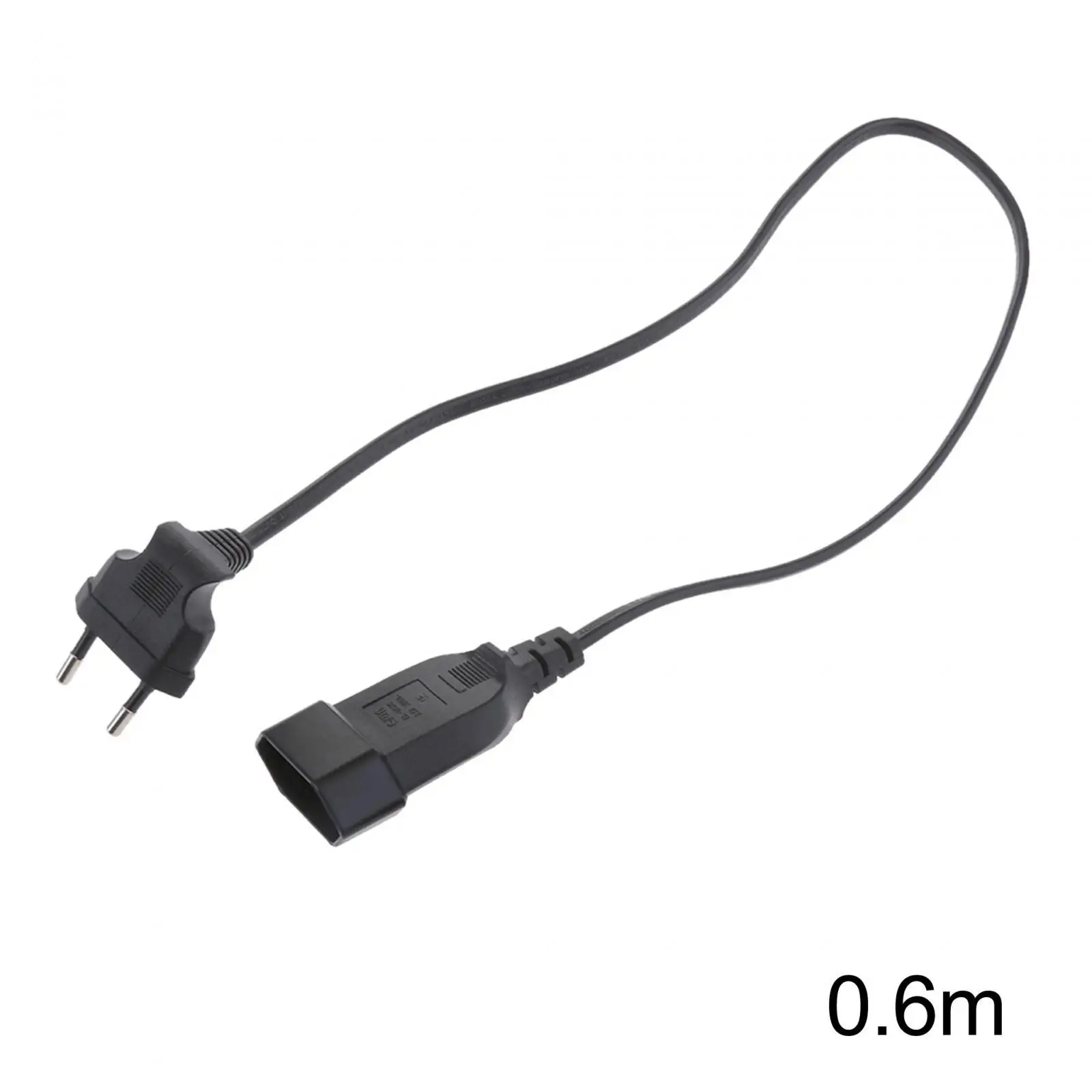 EU Plug Power Extension Cable Good Conductivity Premium Power Extension Cord