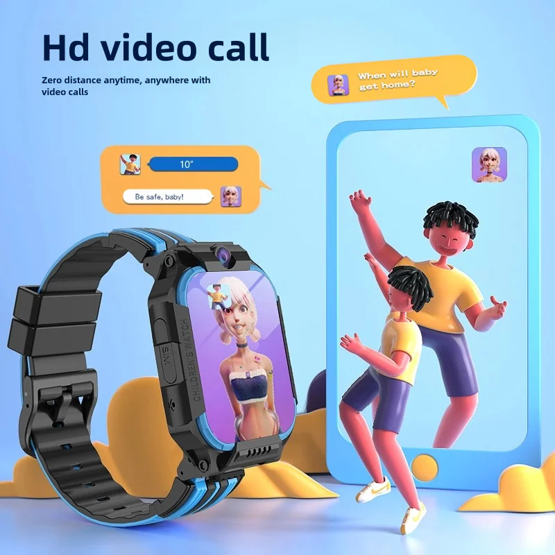 4G Android Kids الأطفال ساعة ذكية بطاقة SIM مكالمة فيديو كاميرا GPS بلوتوث الطفل Smartwatch دعم Play Store تحميل التطبيق