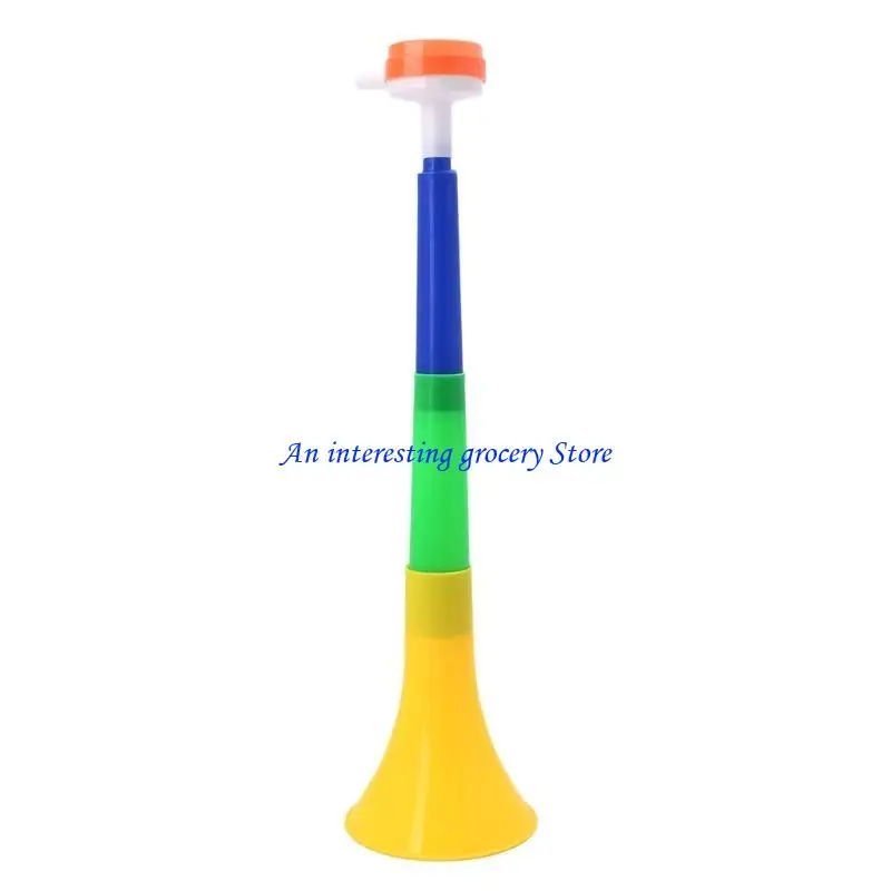 652D Football Stadium Cheer Fan Horns Soccer Ball Kid Trumpet Horn Cheerleading Sports Meeting Cheer Club Kids Children Toy