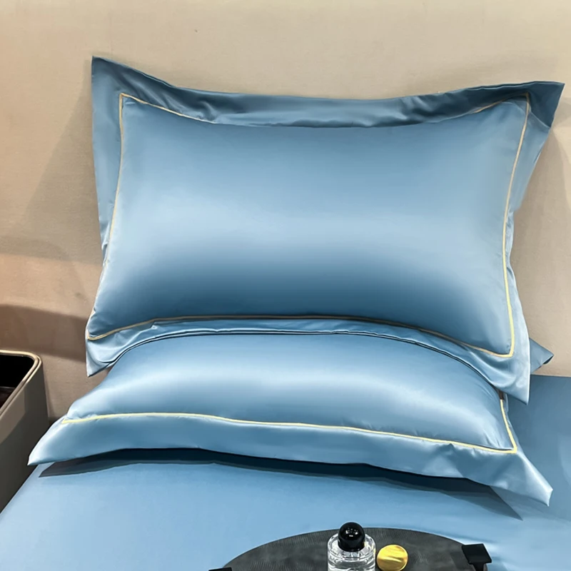 2 Stück Kissenbezug Seidiger Satin Haarpflege-Kissenbezug Komfortabler Kissenbezug Wohndekor Großhandel – Detail 10