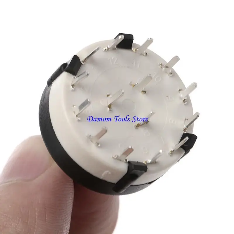 57BE 2 عمود 6 Way / 3 Pole 4 Way Rotary Switch جودة جيدة POST من الدرجة الأولى