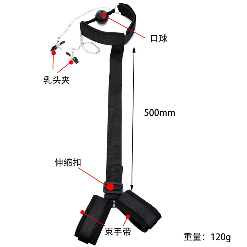 18 Seksspeeltjeswinkel Voor Volwassenen Sm Bondage Bondage, Borstclips, Handboeien, Kettingen En Mondpluggen, Stimulatie Seksproduct