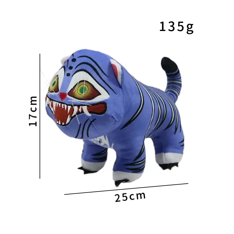 Kpop Dämonenjäger Cartoon Tiger und Elster Plüschtier Niedliches Tierpaar Puppenset Hexe Jagdgruppe Themed Stofftier