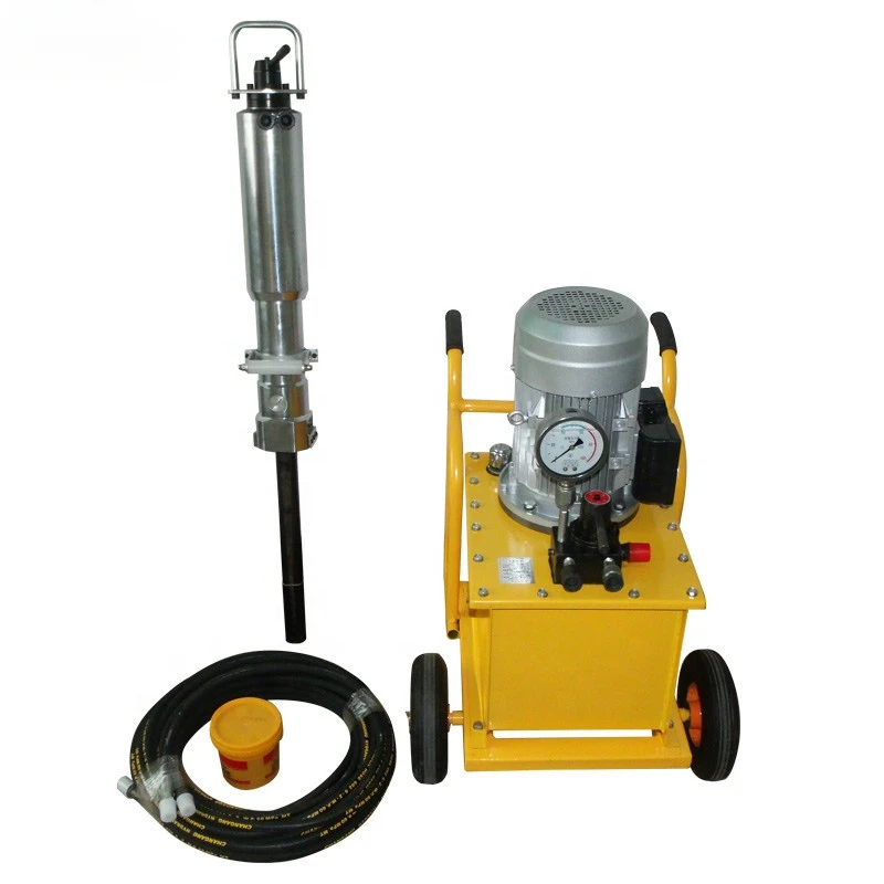 YG Best Diesel Hydraulic Rock Concrete Splitters Electric Gasoline Hydraulic Rock Splitter with Steel Aluminum Guns Rock Drill