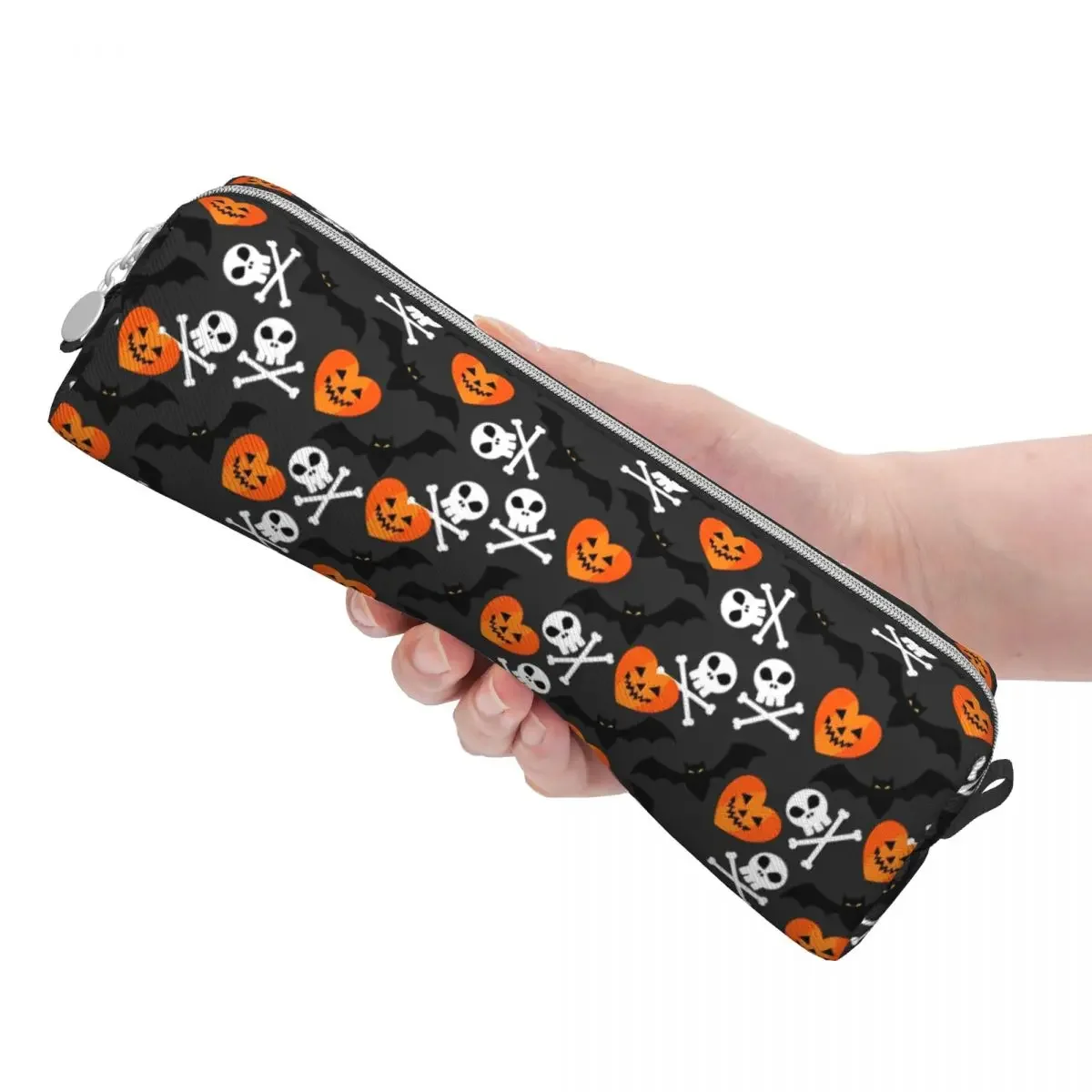 New Halloween Symbol Pencil Cases  Box Pen Holder for Girl Boy Big Capacity Bags School Supplies Gifts Stationery