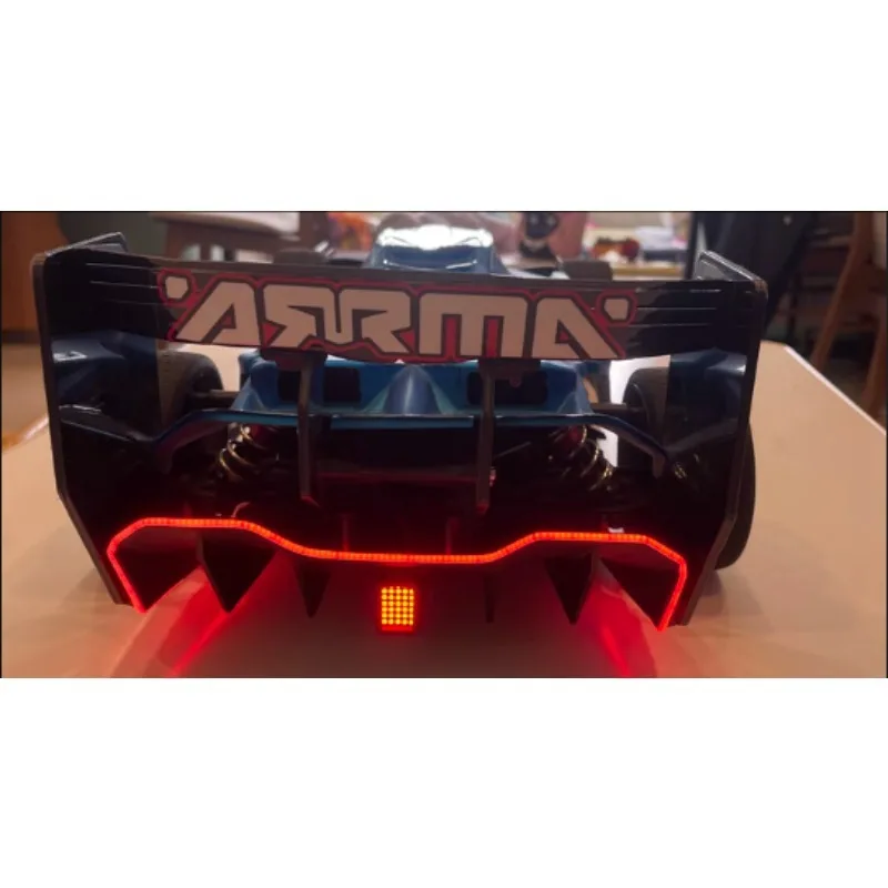 ARRMA INFRACTION FELONY F1 1/7 on-Road RC Car Full-width Taillight Red Highlight Lamp Strip Tool-Free Installation Upgrade Parts