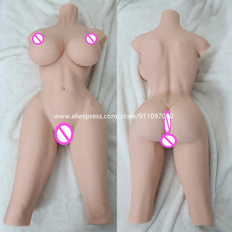 Adults 18 Torso Sexdolls Long Leg Intimate Sex Toys For Men Silicone Metal Skeleton Big Ass Vagina Masturbator Male Sexual Tools