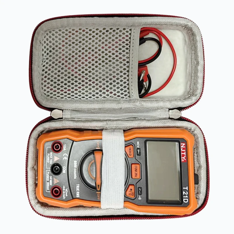 Newest Hard EVA Travel Protect Bag Carry Cover Case for NJTY Digital Multimeter T21A T21B T21C T21D T21E Voltmeter Tester