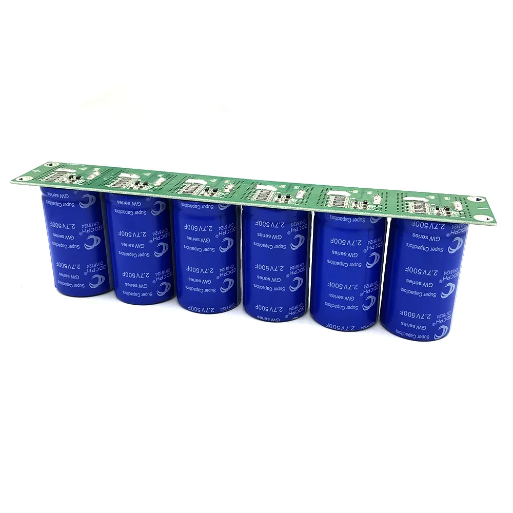 16V 83F Super Capacitors Farad Capacitor Modules SuperCapacitors Protection Board New Flat Feet UltraCapacitor 6pcs 2.7V 500F