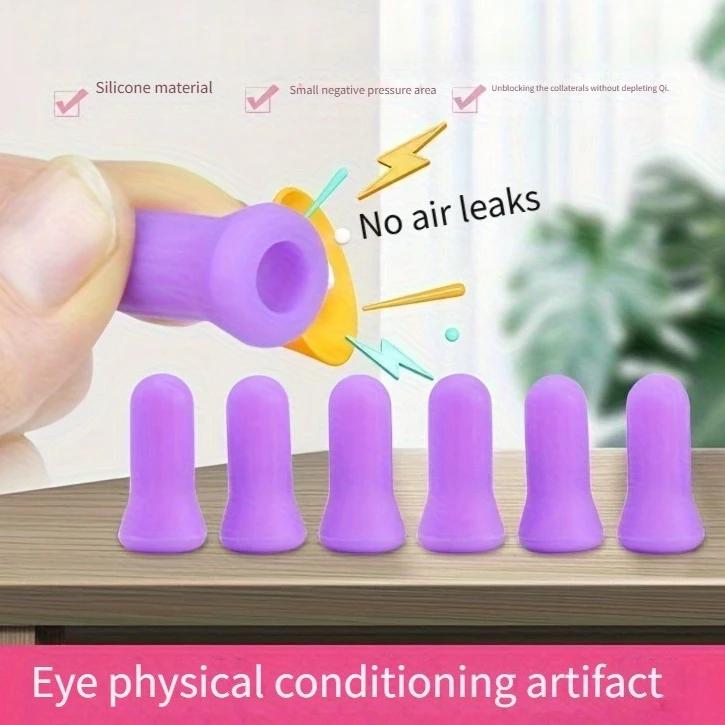 Multifunctional Meridian Scraping Cupping Device Facial Acupoint Massager for Eye Fatigue Relief Household Beauty Tool