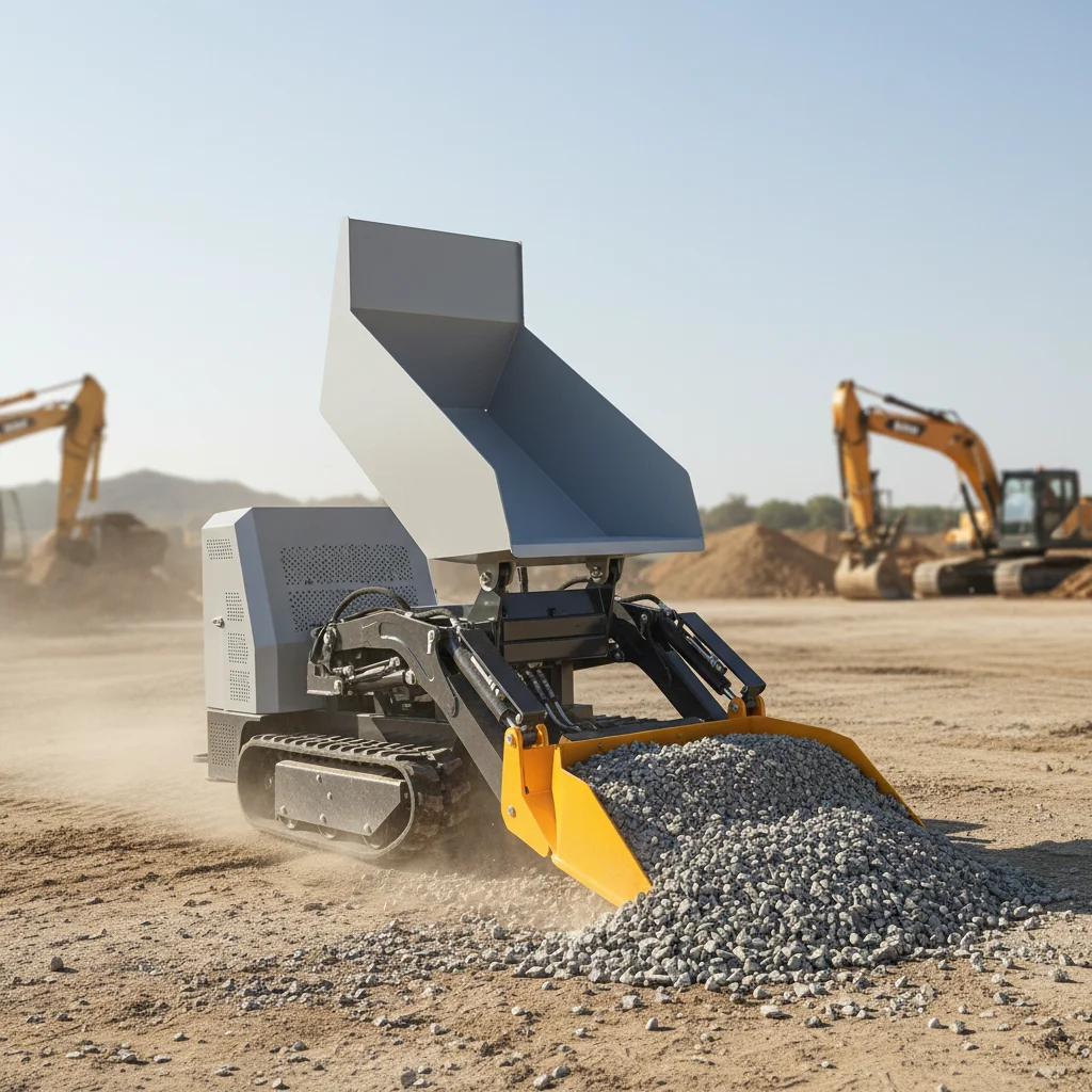 

1-ton agricultural dump truck, dump truck, track transport vehicle, hydraulic dump truck, EPA,