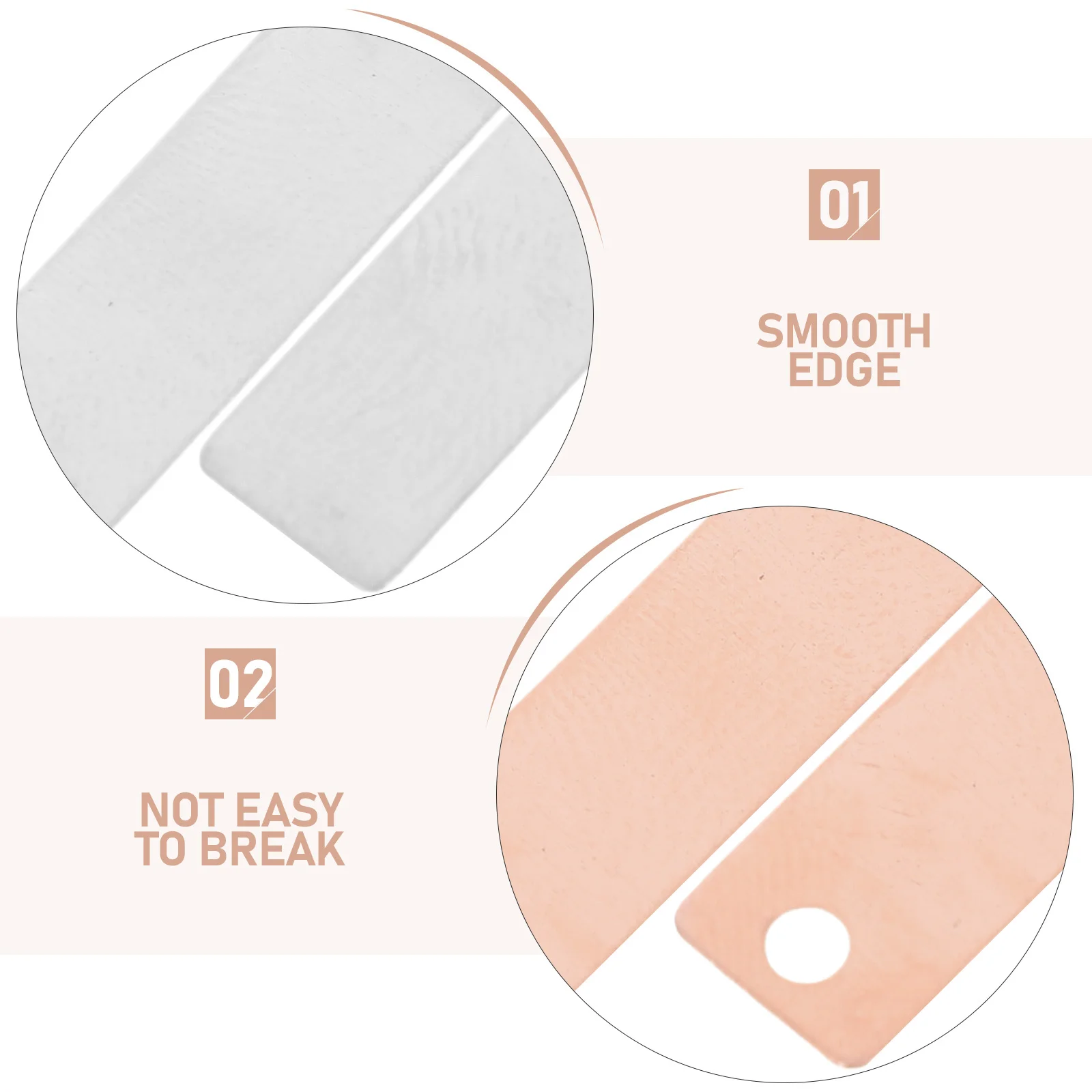 20Pcs Copper and Zinc Sheets Anode Strips for School Science Experiments DIY Making Learning Electroplating Devices