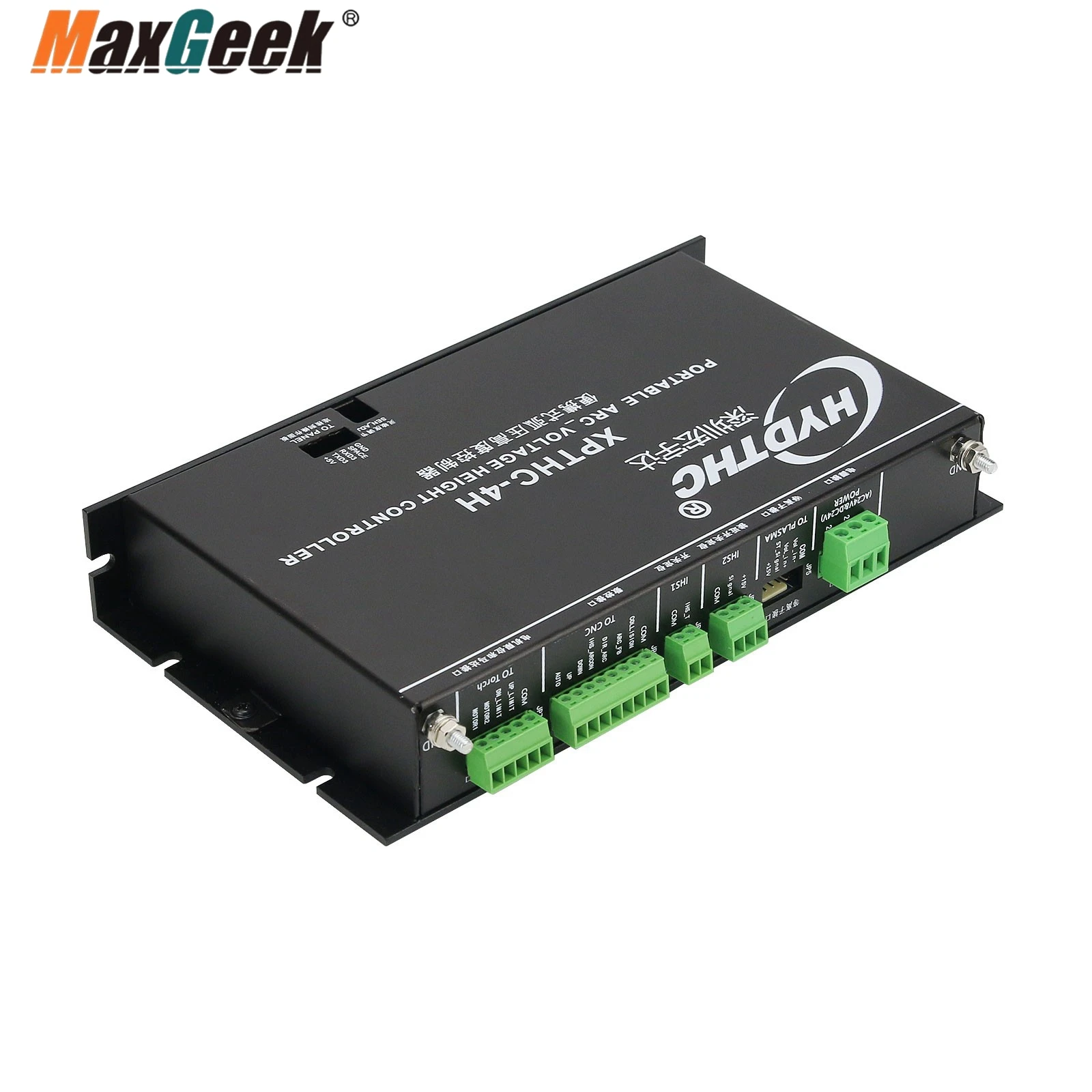Maxgeek ไฟฉายพลาสม่าตัวควบคุมความสูง THC ไฟฉายควบคุมความสูงชุดสําหรับ CNC เครื่องตัดพลาสม่า XPTHC-4H