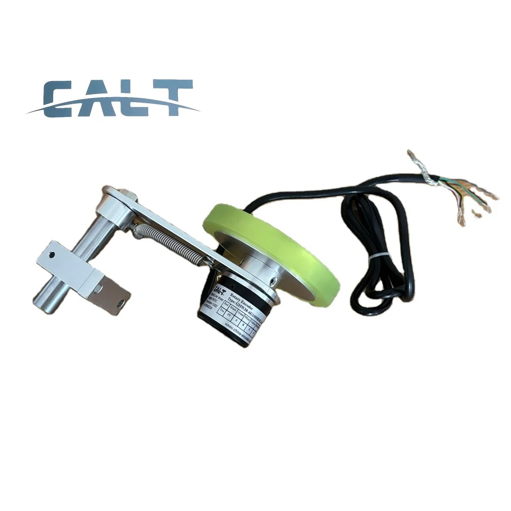 CALT Wheel Type 38mm Outer GHW38G500BML5-300MM Measuring Wheel Encoder Roatry Encoder Meter Counter 5V Power Supply