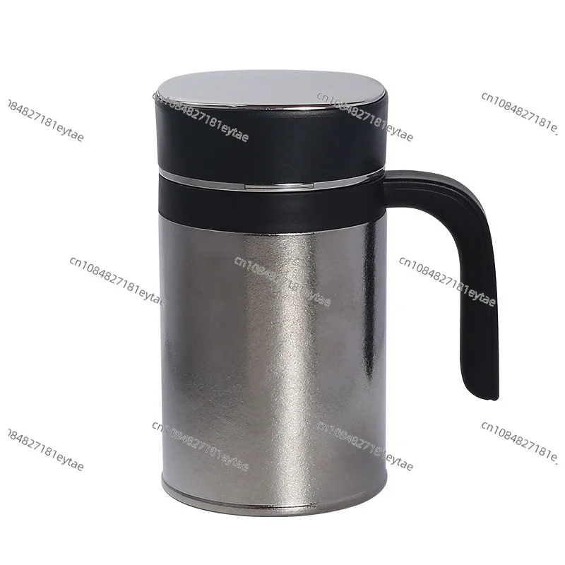 Pure titanium intelligent large-capacity tea making portable outdoor portable pure titanium double-layer water cup