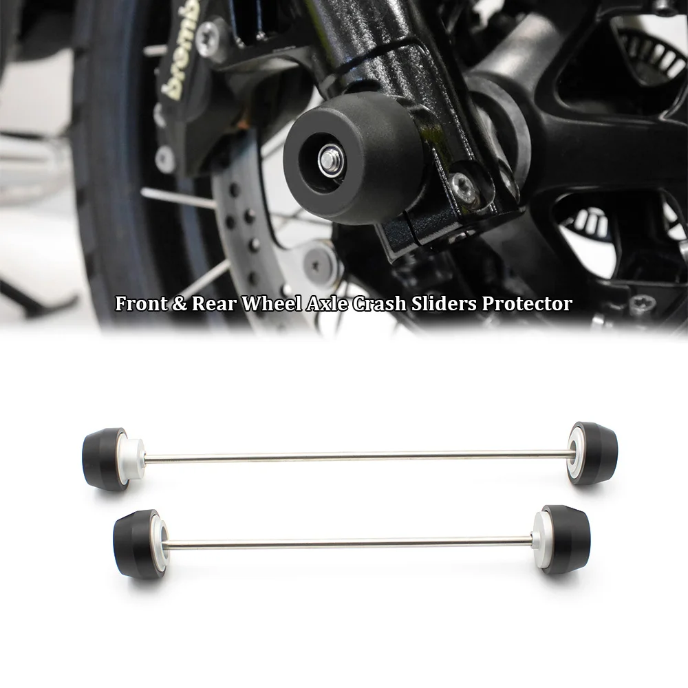 

Motorcycle Front Rear Wheel Axle Fork Sliders Crash Protector For YAMAHA MT-09 FZ-09 XSR900 Tracer 900 GT 2013-2020