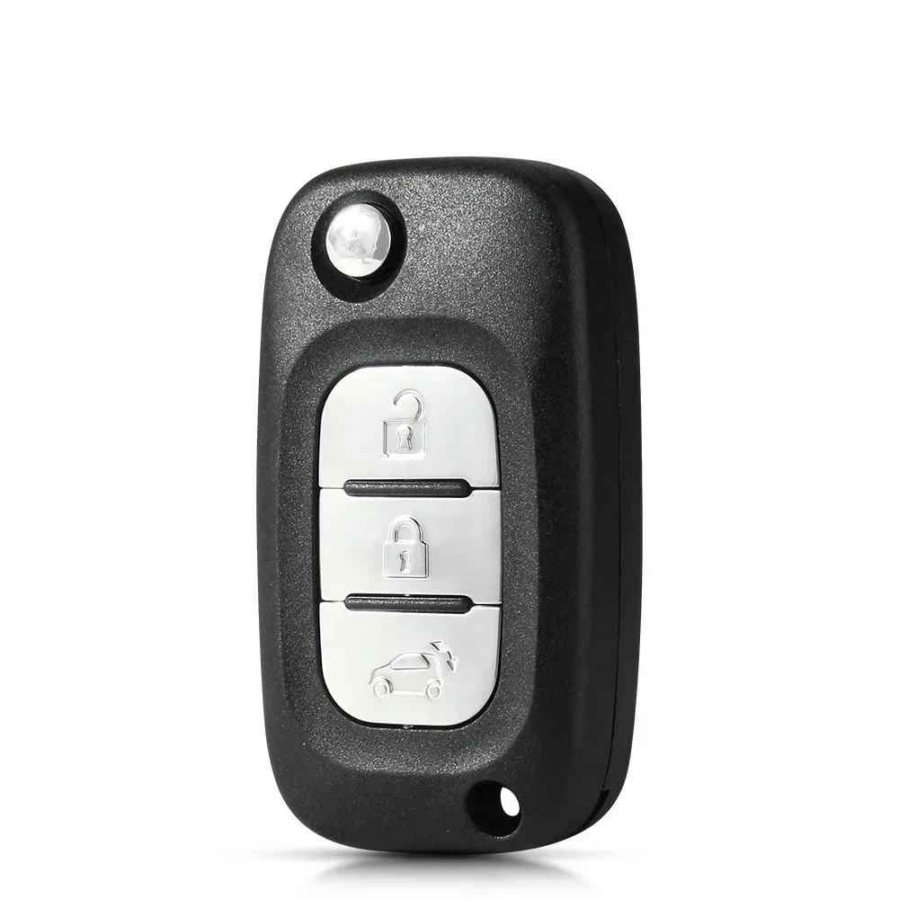 KEYYOU 3/4 Buttons Remote Car Key Shell Case Cover Fob For Mercedes Benz Smart Fortwo 453 Forfour 2015 2016 2017 Folding Key