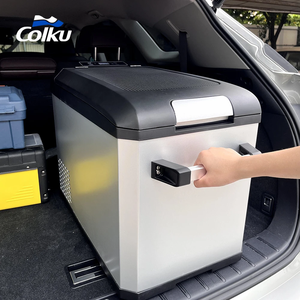 42 Liter Portable Cooler Box 12V 24V DC 220AC Car Mini Fridge Refrigerator Caravan Refrigerator  for Caravan,Camper Accessories