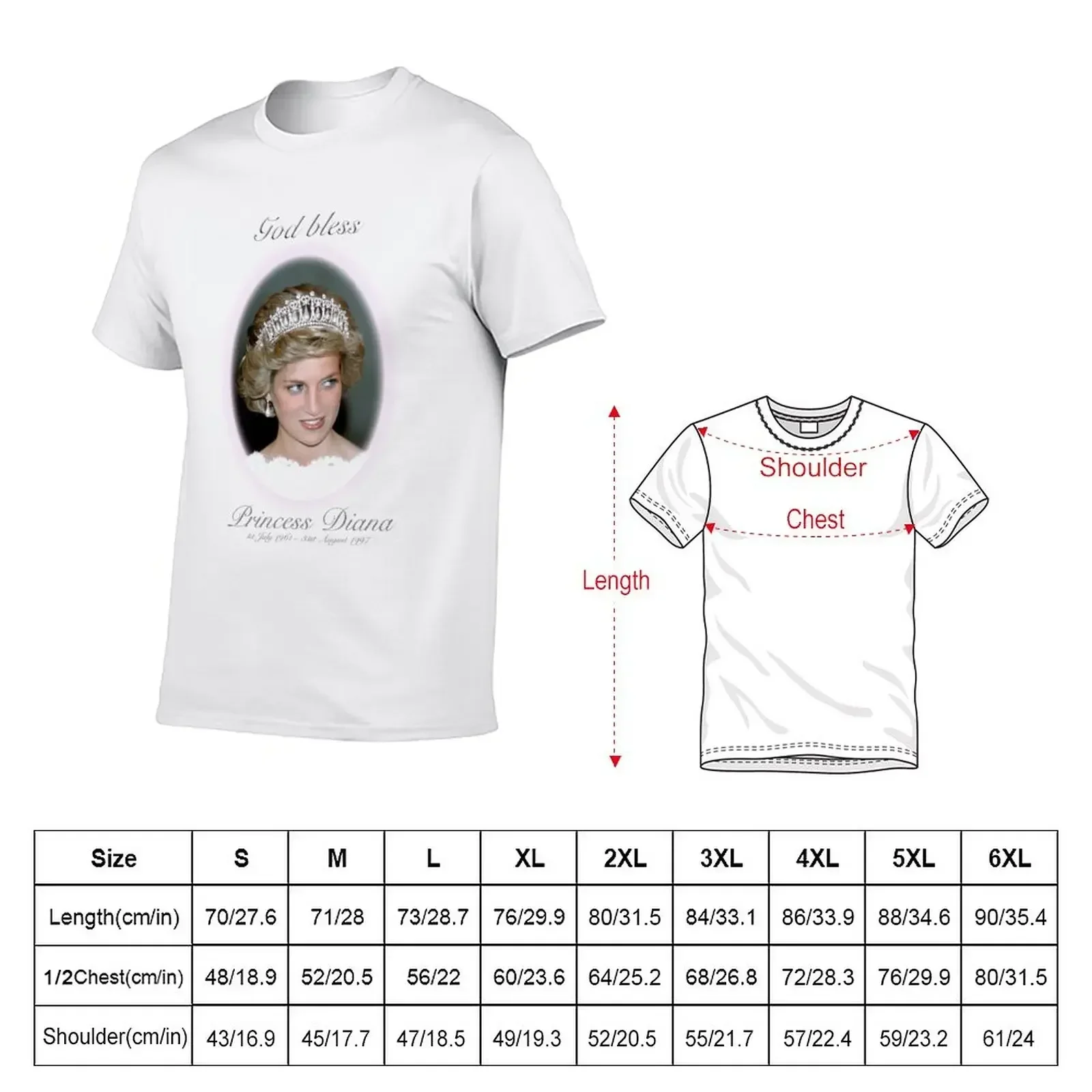God Bless Princess Diana - Remembrance T-Shirt Blouse vintage animal prinfor boys sweat shirts, men