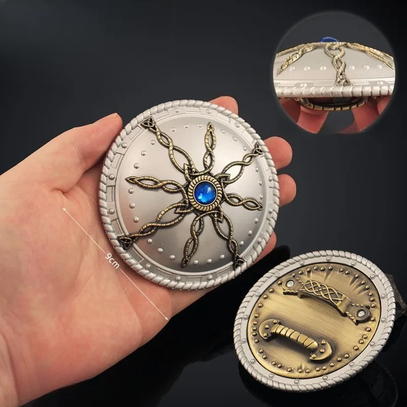 30 cm/11.81 pollici Diablo II Stormshield Periferiche di gioco Armi giocattolo Modello Kit Display desktop di alta qualità Ornamenti Regalo per i ragazzi